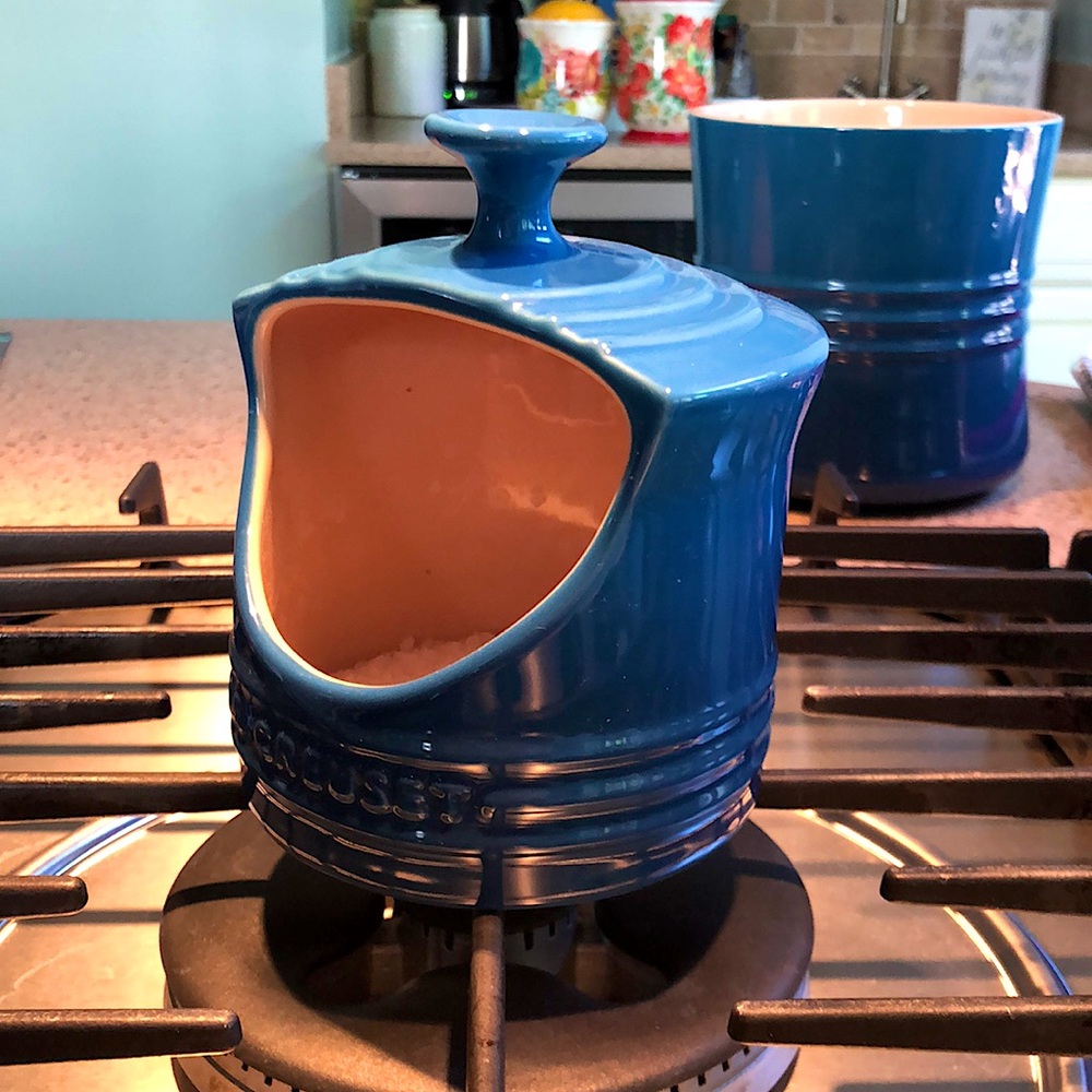 Le Creuset Stoneware Salt Crock